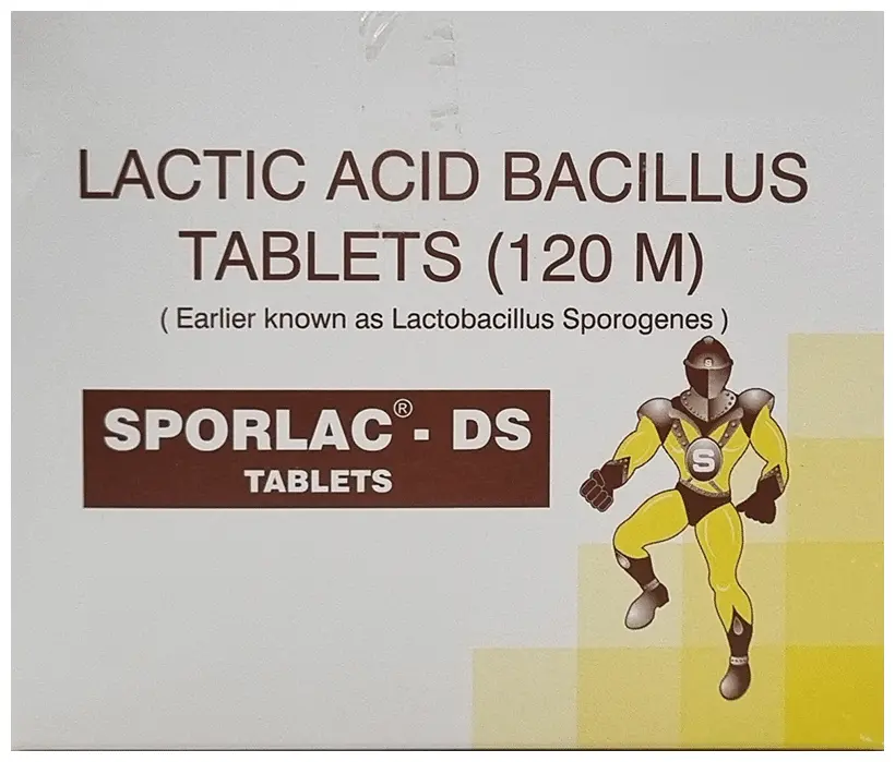 Sporlac DS Tablet 25s