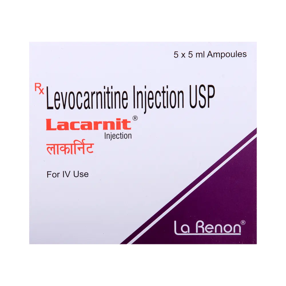 Lacarnit Injection 1g 5ml
