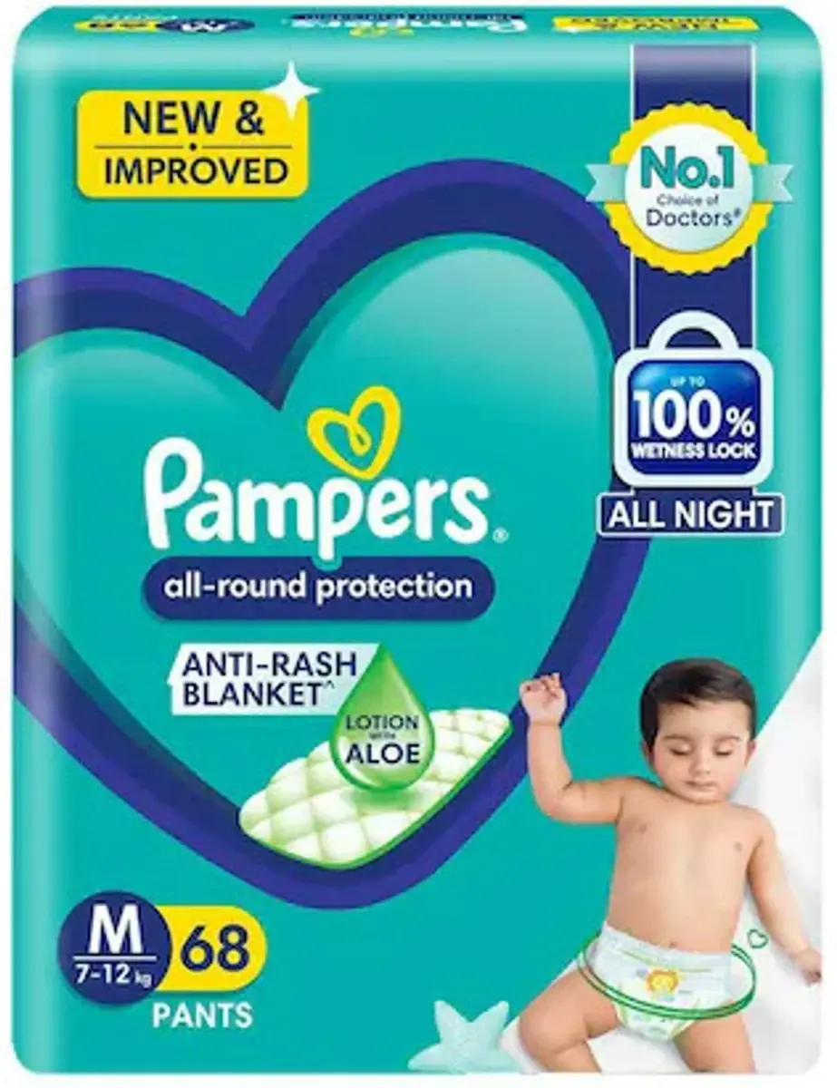 Pampers All Round Protection M Pants 68s