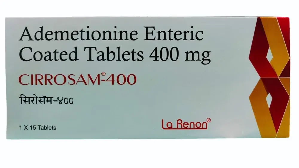Cirrosam 400mg Tablet 15s