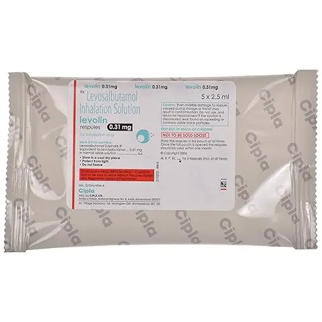 Levolin Respules 0.31mg 1s