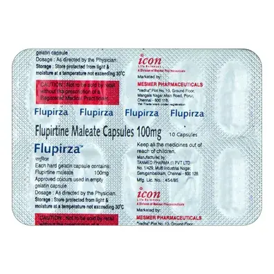 Flupirza Cap 100 Mg 10S