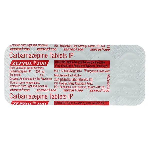 Zeptol 200mg Tablet 10s