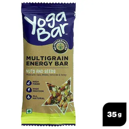 Yogabar Nuts and Seeds Multigrain Energy Bar 35 g