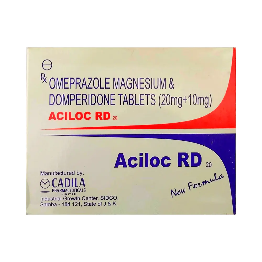 Aciloc RD 20MG Tablet 15s