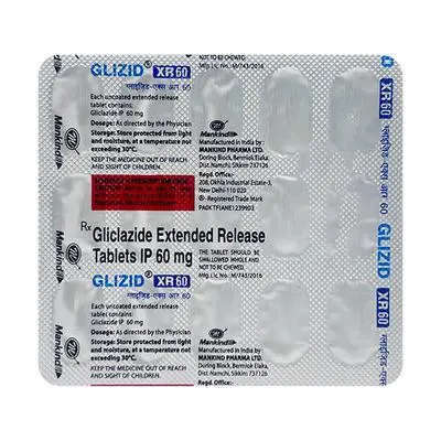 Glizid Xr 60 Tablet 15S