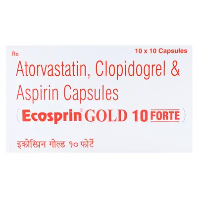 Ecosprin Gold Forte Cap 10mg 10s