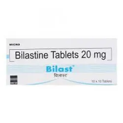BILAST 20mg Tablet 15S
