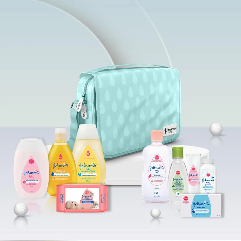 Johnsons Gift Set 9 items blue 1S