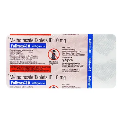 FOLITRAX 10MG 5S