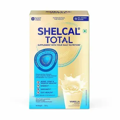 Shelcal Total Vanilla Powder 400Gm