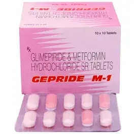 Gepride M 1mg Tablet 10s