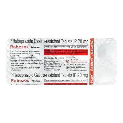 Rabezox 20Mg Tab 10S