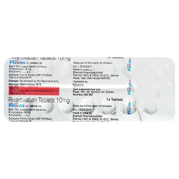 Flovas 10mg Tablet 14s
