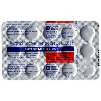 Metocard XL Tab 25Mg 15S