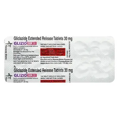 Glizid XR 30 Tablet 15S