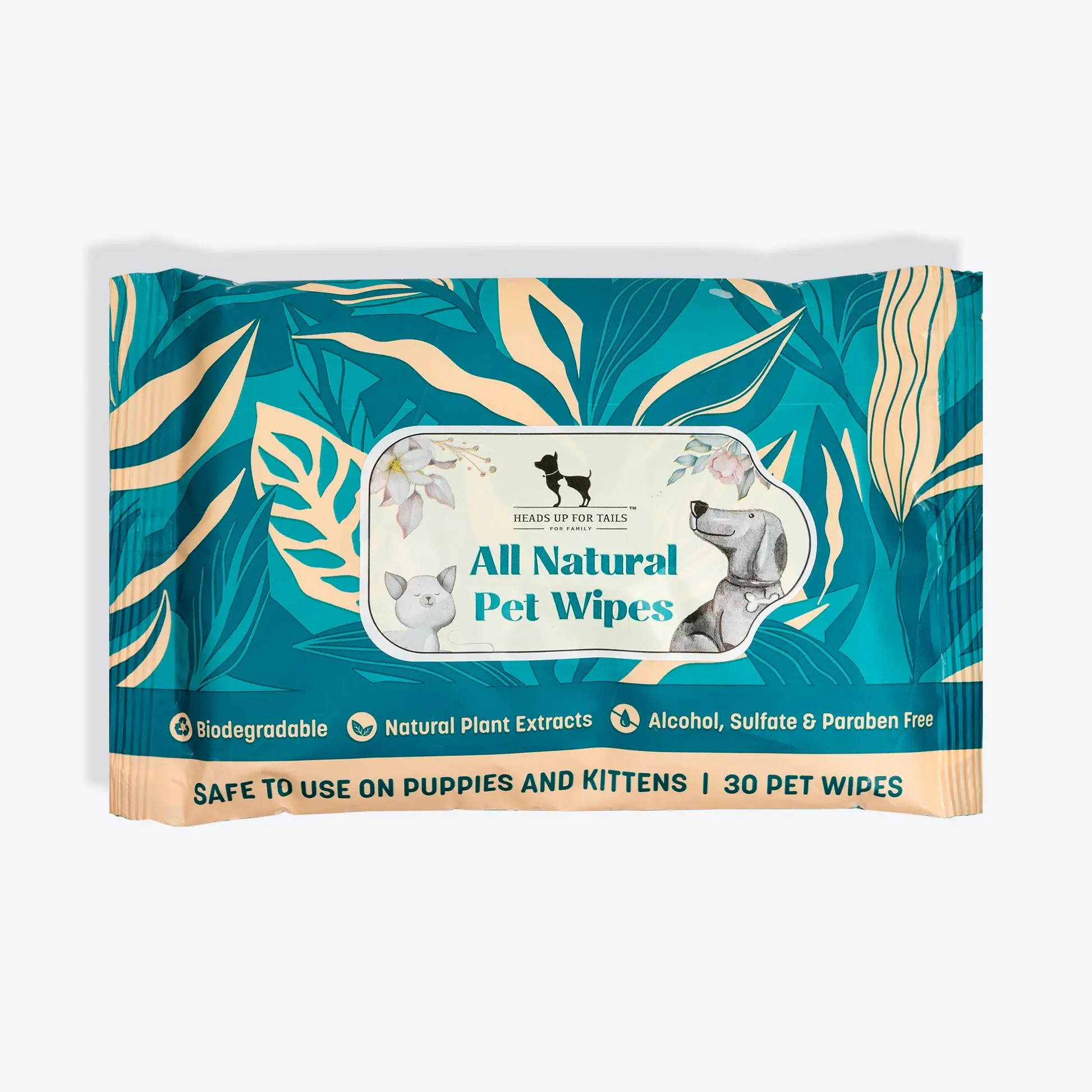 HUFT All Natural Pet Wipes 30s