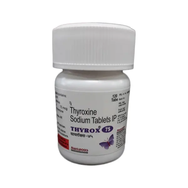 Thyrox 75mcg Tablet