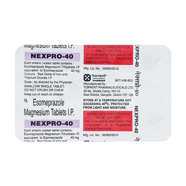 Nexpro Tablet 40mg