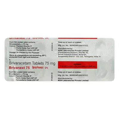 Brivanext Tablet 75mg 10S