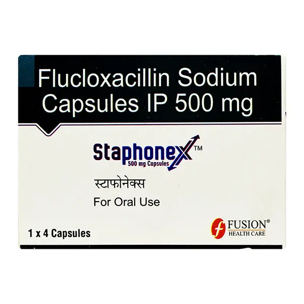Staphonex 500mg Capsule 4s
