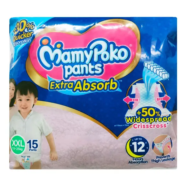 Mamy Poko Pants Extra Absorb Xxl 15s
