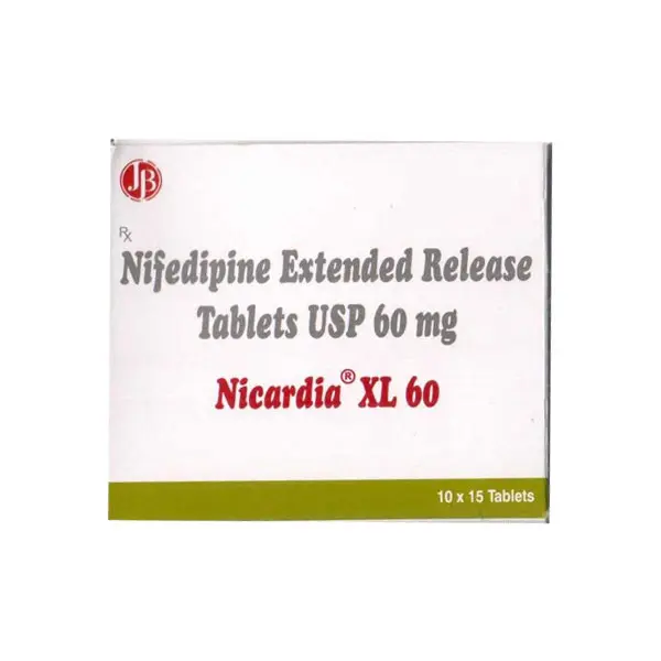 Nicardia XL Tablet 60mg 15s