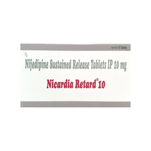 Nicardia Retard Tablet 10mg 15s