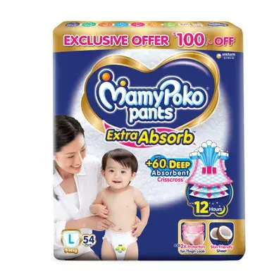 Mamy Poko Pants Extra Absorb L54 Pants Extra Absorb L54s