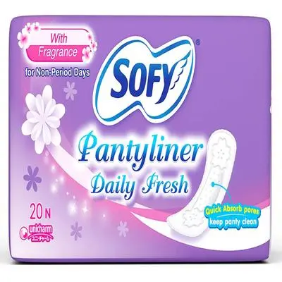 Sofy Pantyliner Daily Fresh 20P Panty Liner 20 Pcs