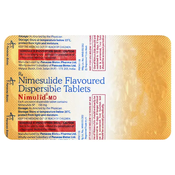 Nimulid MD Tablet 15s