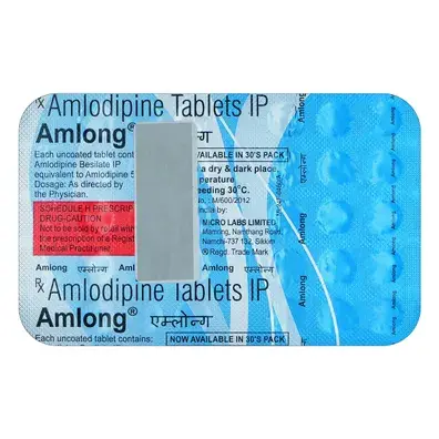 Amlong 5mg Tablet