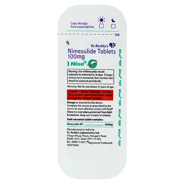 Nise Tablet 100mg
