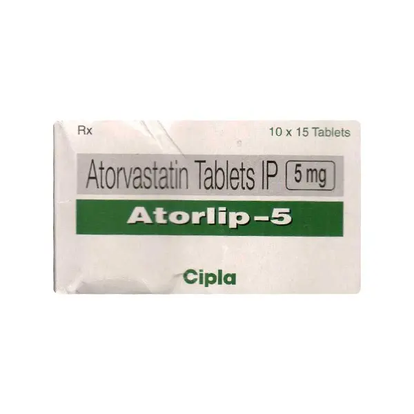 Atorlip 5mg Tablet 15s