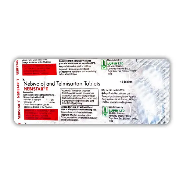 Nebistar T 5/40mg Tablet