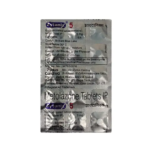 Zytanix 5mg Tablet 15s