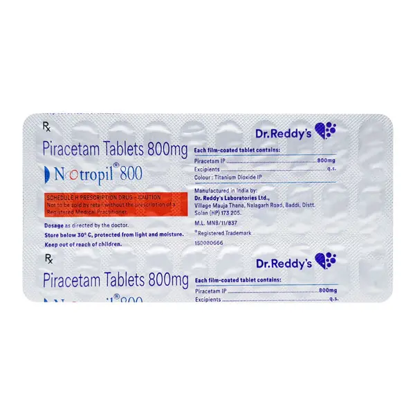 Nootropil 800mg Tablet 30s