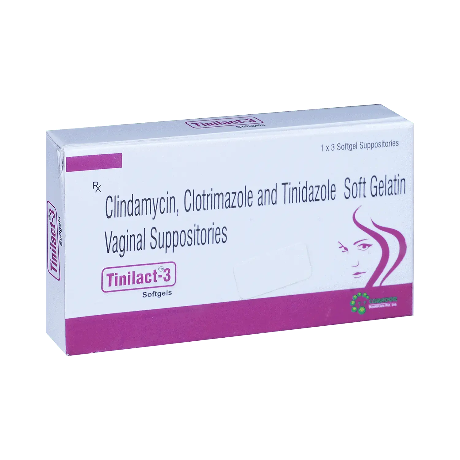 Tinilact 3 Softgel Veg Suppositiries 3s