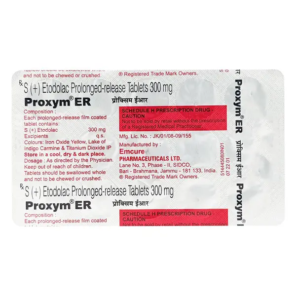 Proxym ER 300mg Tablet 15s