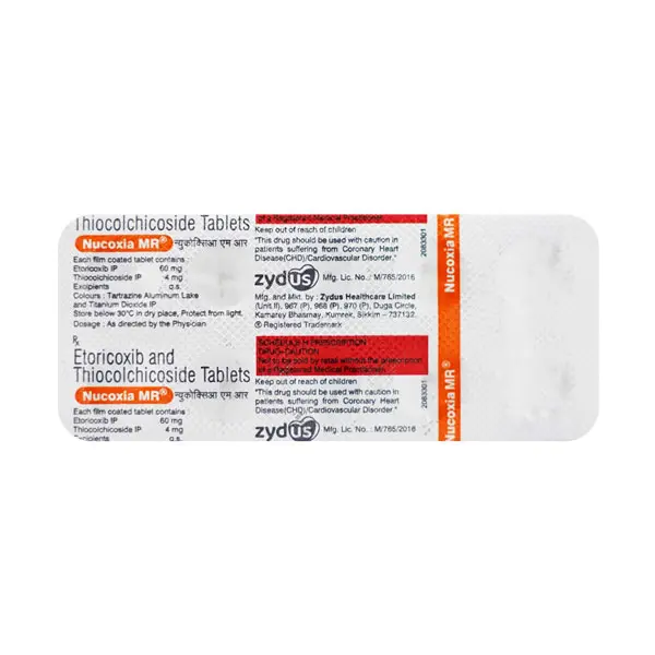 Nucoxia MR 4mg Tablet