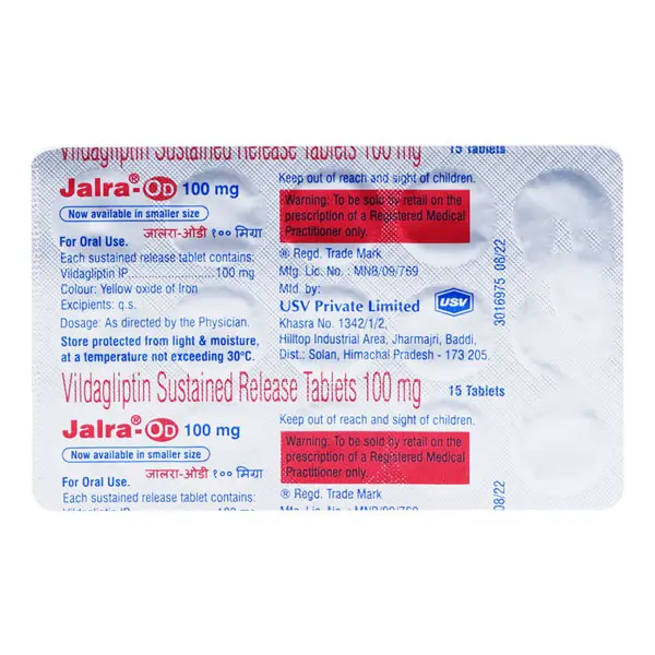 Jalra OD 100mg Tablet