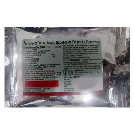Budamate Neb 1mg Respule 5*2ml