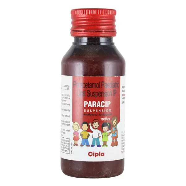 Paracip 250mg Syrup 60ml