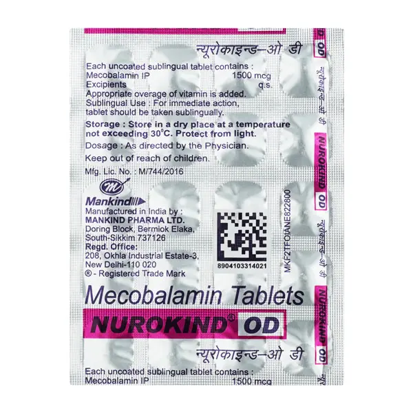 Nurokind OD Tablet 1500mcg