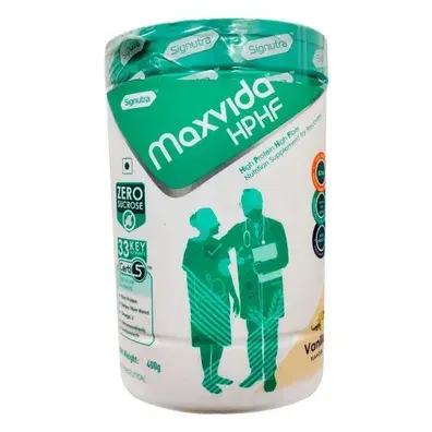 Maxvida Hphf Powder Vanilla 400g