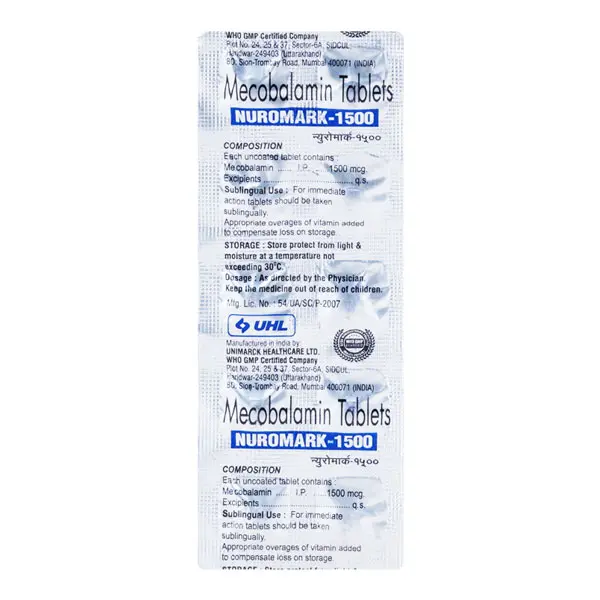 Nuromark 1500 Tablet 10s