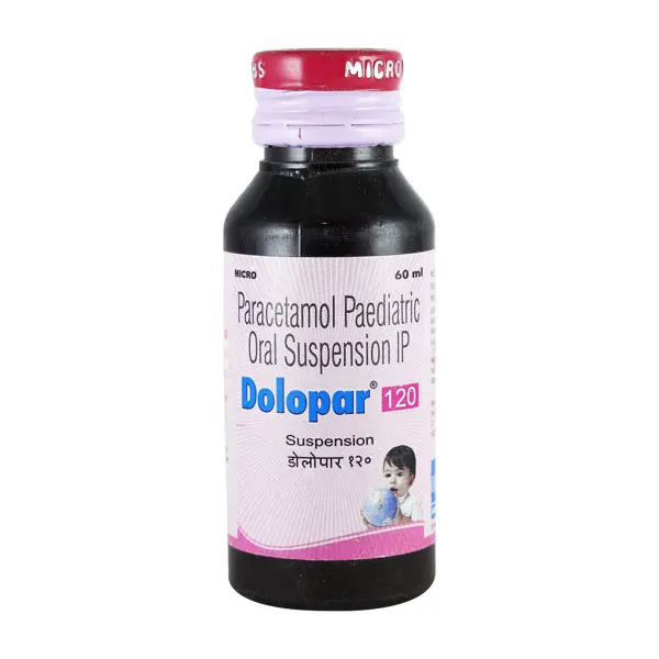 Dolopar 120mg Syrup 60ml