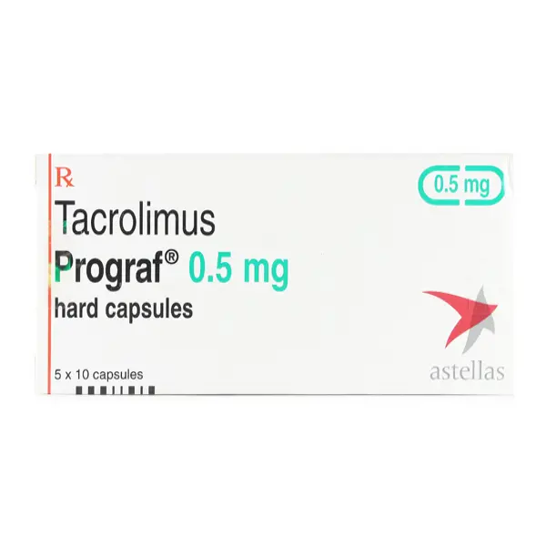 Prograf 0.5mg Capsule 10s