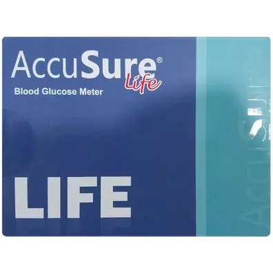 Accusure Sensor Blood Gluco Monitor 1s