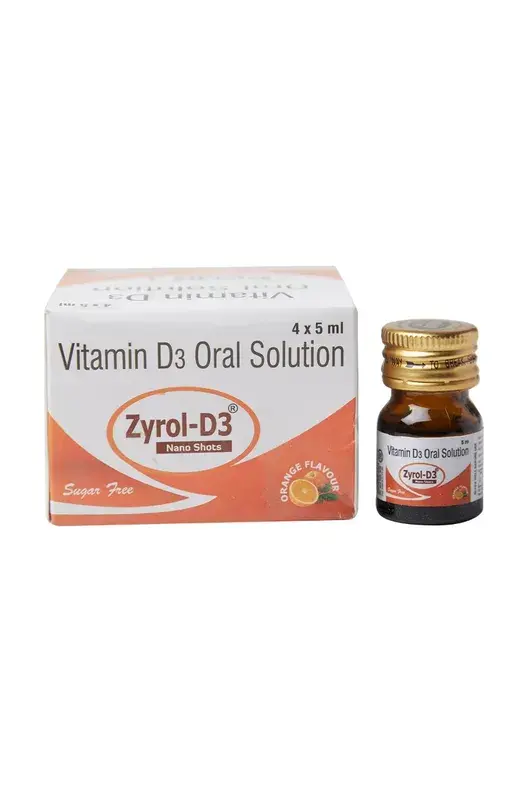 Zyrol D3 Shots Solution 5ml